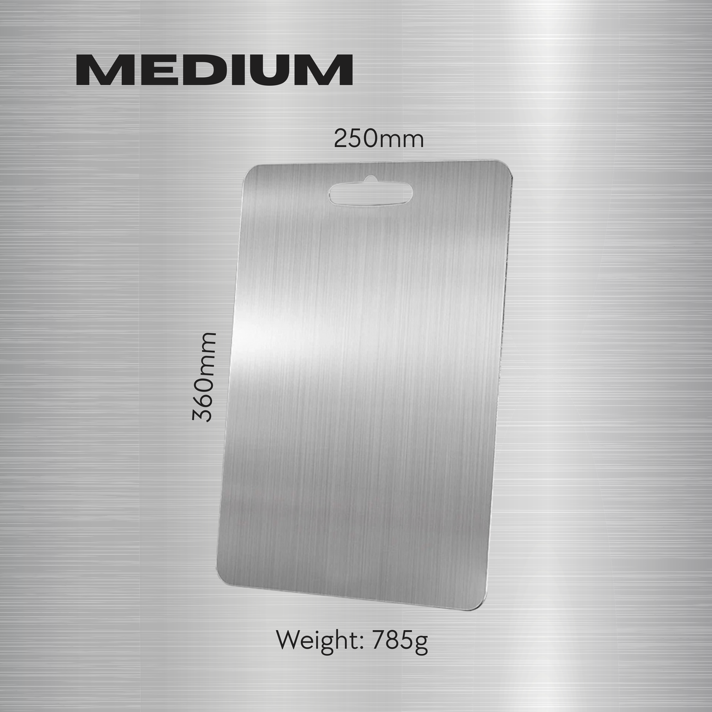 PureCut — Titanium Cutting Board