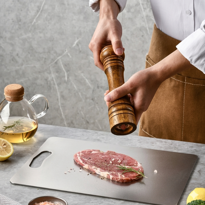 PureCut — Titanium Cutting Board