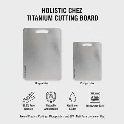 PureCut — Titanium Cutting Board
